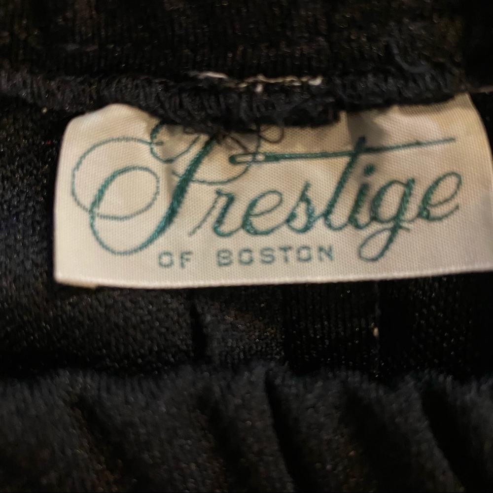 Vintage Black High Waisted Wide Leg Crop Pants - Picture 8 of 8